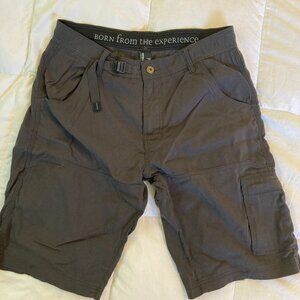 PrAna Men's Navy Stretch Zion Short  (Medium)